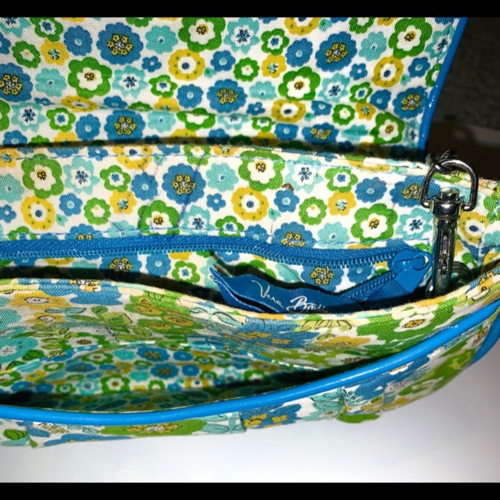 Vera Bradley Small Floral Clutch w/ Chain Strap - Picture 3 of 8